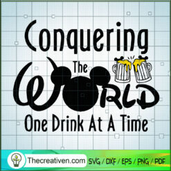 Conquering The World Once Dr SVG Cut File for Cricut