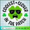 Coolest Clover In The Patch SVG, Pumpkin SVG, St Patrick's Day SVG