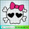 Hello Kitty Skull SVG, Hello Kitty SVG, Cute Skull SVG 2 133 copy 5
