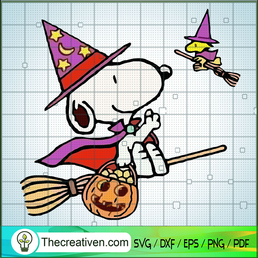 Snoopy Broomstick SVG, Snoopy SVG, Halloween SVG 1 Snoopy Broomstick SVG, Snoopy SVG, Halloween SVG