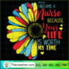 I Became a Nurse Because You SVG Cut File for Cricut 2 8 copy 12