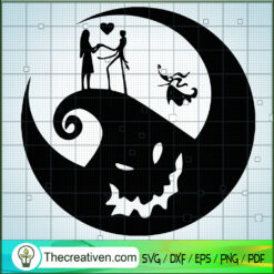 Jack Give Love For Sally SVG Cut File for Cricut & Silhouette