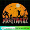 Nightmare Halloween SVG Cut File for Cricut & Silhouette