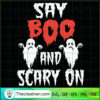 Say Boo And Scary On SVG, Boo Boo SVG, Halloween SVG 3 74 copy 8