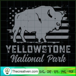 Yellowstone National Park SVG Cut File for Cricut & Silhouette
