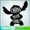 Ohana Means Family SVG, Stitch SVG, Cute Cartoon Characters SVG 2 103 copy 5