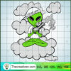Stoner Gear Alien SVG, Alien Smoke Weed SVG, Cannabis SVG 2 104 copy 7