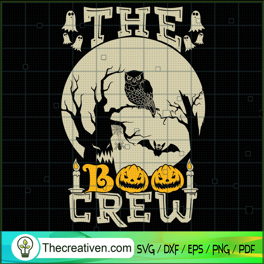 The Boo Crew SVG Cut File for Cricut & Silhouette Design 56486 1 The Boo Crew SVG Cut File for Cricut & Silhouette Design 56486