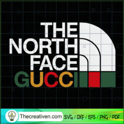 The North Face Gucci SVG, Global Brand SVG, Gucci SVG