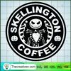 Skellington Coffee SVG, Jack Skellington SVG, The Nightmare Before SVG