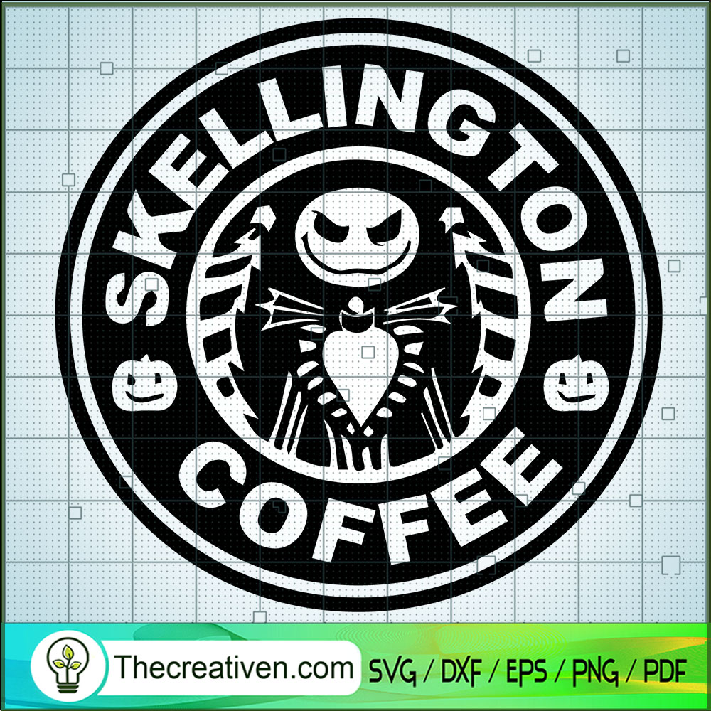 Skellington Coffee SVG, Jack Skellington SVG, The Nightmare Before SVG 1 Skellington Coffee SVG, Jack Skellington SVG, The Nightmare Before SVG