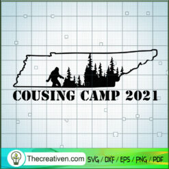 Tennessee Bigfoot Cousins Ca SVG Cut File for Cricut