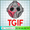 Tgif Horror Mask SVG, Jason Mask SVG, Horror Movie SVG 3 280 copy