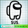 Among Us Sus SVG, Impostor SVG, Gaming SVG