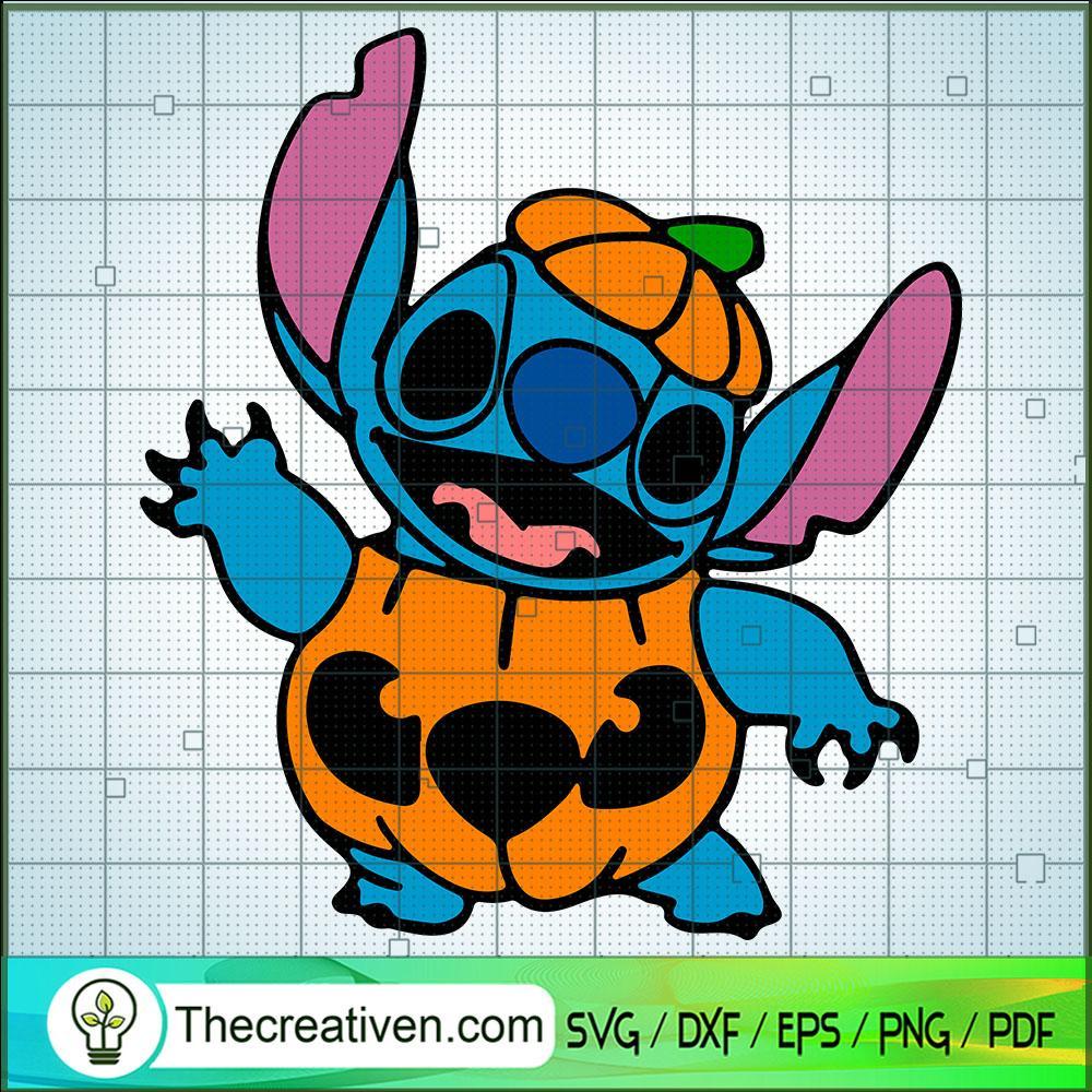 Stitch Pumpkin SVG, Stich Halloween SVG, Stitch Scary SVG 1 Stitch Pumpkin SVG, Stich Halloween SVG, Stitch Scary SVG