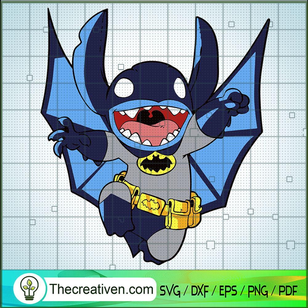 Stitch Batman SVG, Stitch SVG, Stitch Hero SVG 1 Stitch Batman SVG, Stitch SVG, Stitch Hero SVG