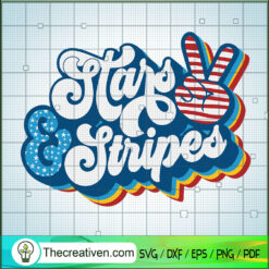 Star & Stripes SVG, America SVG, 4th July SVG