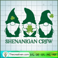 Shenanigan Crew SVG, Gnomes SVG, St.Patrick's Day SVG