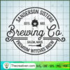 Sanderson Sisters Brewing Co Premium W SVG Cut File fo Design 54910