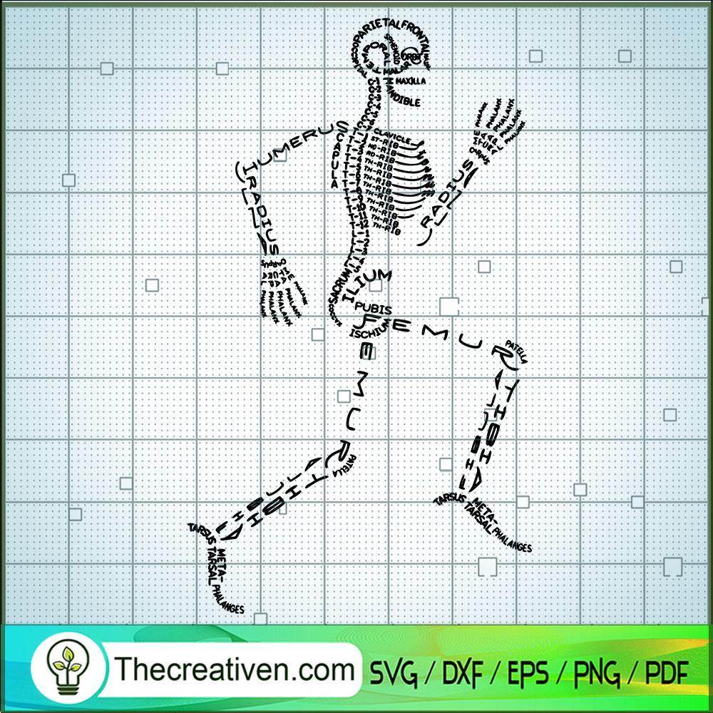 Skeleton Running SVG, Skeleton Words SVG, Running SVG 1 Skeleton Running SVG, Skeleton Words SVG, Running SVG
