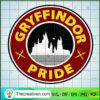 Gryffindor Pride SVG, Hogwarts SVG, Harry Potter SVG 3 90 copy 2