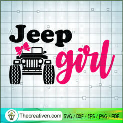 Jeep Girl SVG Cut File for Cricut & Silhouette
