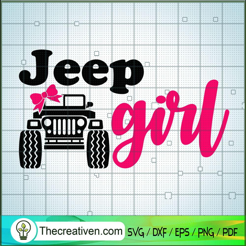 Jeep Girl SVG Cut File for Cricut & Silhouette 1 Jeep Girl SVG Cut File for Cricut & Silhouette