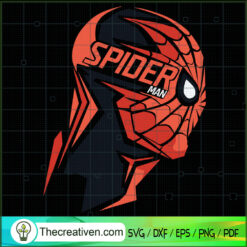Spider Man Head SVG, Spider Man SVG, Avengers SVG
