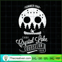 Crystal Lake Counselor SVG, Camping SVG, Camping Summer SVG