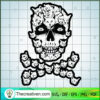 Skull Cat SVG, Skull SVG, Cat Horror SVG 3 197 copy