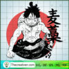 Monkey D.Luffy Circle Poster SVG, Luffy SVG, One Piece SVG