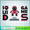 Squid Game Crew Jumping, Squid Game SVG, Korean Movie SVG 3 Squid Game Crew Jumping copy