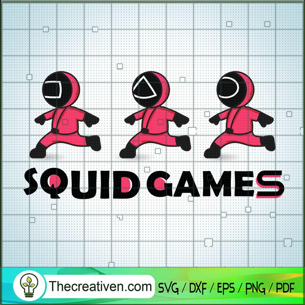 Squid Game Crew Runing Way SVG, Squid Game SVG, Korean Movie SVG 1 Squid Game Crew Runing Way SVG, Squid Game SVG, Korean Movie SVG