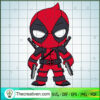 Deadpool Chibi SVG, Marvel SVG, Deadpool SVG