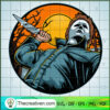 Michael Myers Killer Circle  SVG Cut File for Cricut