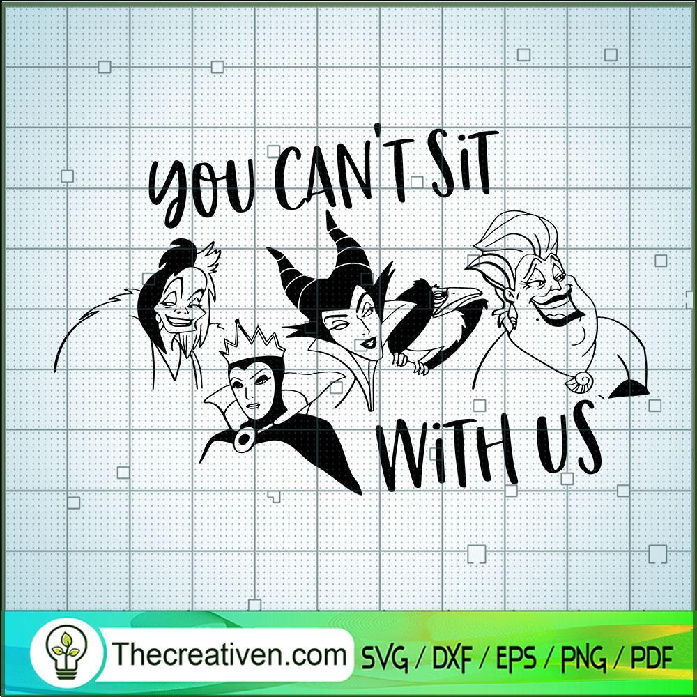 You Can't Sit With Us SVG, Squad Witches SVG, Bad Witches SVG 1 You Can't Sit With Us SVG, Squad Witches SVG, Bad Witches SVG
