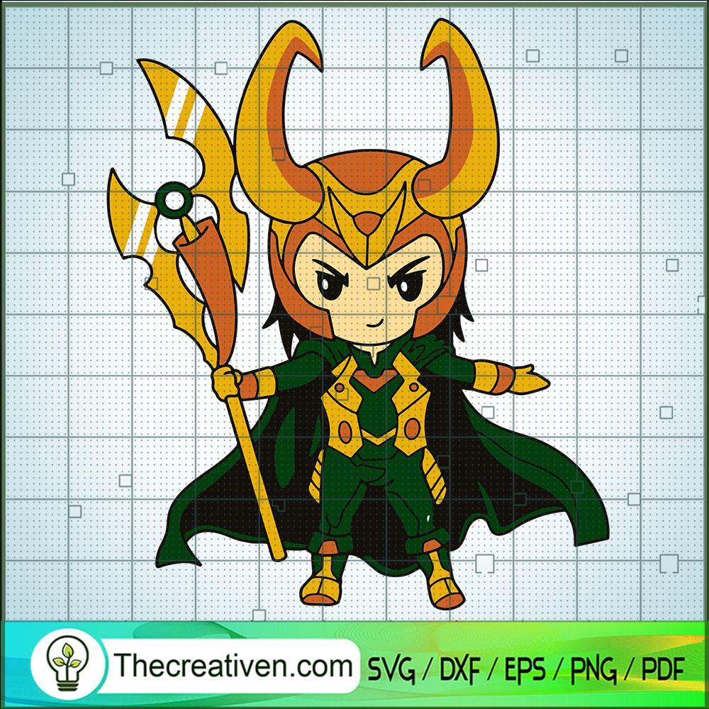 Loki Chibi SVG, Loki God SVG, Avengers SVG 1 Loki Chibi SVG, Loki God SVG, Avengers SVG