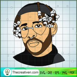 Bad Bunny SVG, Music Singer US SVG, Funny Bunny SVG