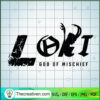 Loki God Of Mischief SVG, Marvel SVG, Avengers SVG 2 1566 copy