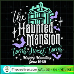 The Haunted Mansion Tomb Swe SVG Cut File for Cricut