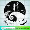 Jack Skellington Meet Sally SVG Cut File for Cricut & Silhouette