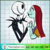 Jack And Sally In Love SVG Cut File for Cricut & Silhouette 2 1555 copy