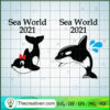 Sea World 2021 SVG, Dolphin SVG, Dolphin Mickey And Minnie SVG 3 1410 copy