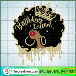 Birthday Queen SVG Cut File for Cricut & Silhouette