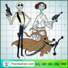 Jack And Sally Have The Gun SVG Cut File for Cricut & Silhouette 2 140 copy 2