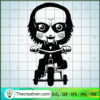 Jig Saw Ride Bicycle SVG, Horror Movie SVG, Halloween SVG 3 179 copy