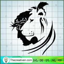 Jesus Lion SVG, Lion King SVG, Jesus SVG