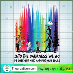 Into The Darkness We Go To L SVG Cut File for Cricut