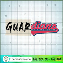 Indian Baseball Team Guardian Logo SVG Cut File for Cr Design 53100