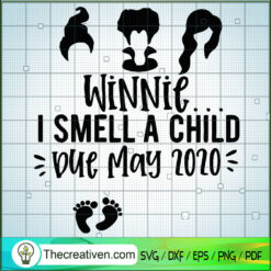 Winnie I Smell a Child Due M SVG Cut File for Cricut